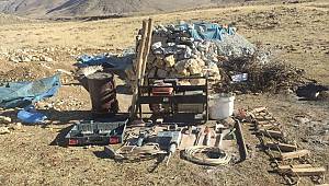 Kahramanmaraş'ta kaçak kazı yapan 4 kişi yakalandı 