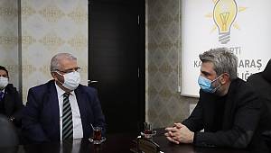 Başkan Mahçiçek'ten Fırat Görgel'e Hayırlı Olsun Ziyareti 