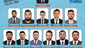 Başkanlarımızın atamalarını tamamlamış olmanın haklı gururunu yaşıyoruz 