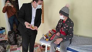 Çağlayancerit Kaymakamı Güzel'den özel eğitim merkezine ziyaret 