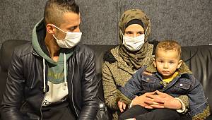 Emir bebek annesinin sesini ilk kez 20 ay sonra duydu 