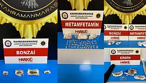 Kahramanmaraş'ta uyuşturucu satıcısı 8 kişi tutuklandı 