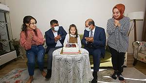 Emniyet Müdürü Cebeloğlu’ndan şehit kızına doğum günü sürprizi