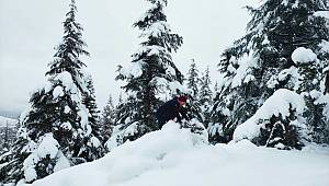 Göksun’da kar kalınlığı 1 metreyi aştı 