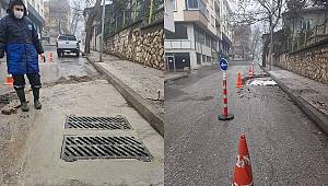 Görme engellinin yaralanmasına neden olan o mazgal tamir edildi 