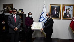 Irak'ın Gaziantep Başkonsolosu Majeed'den KMTSO'ya ziyaret 