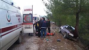 Kahramanmaraş’ta iki otomobil çarpıştı: 5 yaralı 