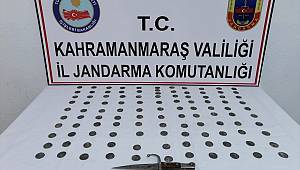 Kahramanmaraş'ta tarihi eser kaçakçılığı operasyonunda 2 şüpheli yakalandı 