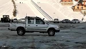 Karda drift pahalıya patladı