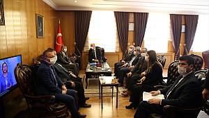 TBMM İçişleri Komisyon Başkanı Güvenç, Kahramanmaraş Valiliğini ziyaret etti 