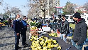 Dulkadiroğlu Belediyesi Zabıta Ekipleri Pazar denetimlerine hız verdi 