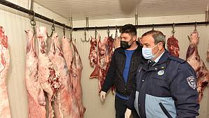 Ekmek fırınları ve kasaplar denetlendi 