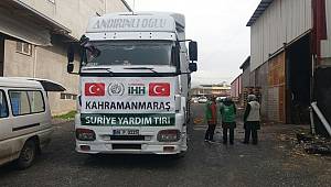 İHH’dan İdlib’e insanı yardım sevkiyatı 