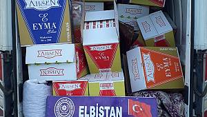 Kahramanmaraş'ta gümrük kaçağı çay ile sahte bandrollü makaron ele geçirildi: 2 gözaltı 