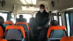 Kahramanmaraş’ta toplu taşıma araçları denetlendi 