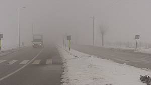 Kahramanmaraş'ta yoğun sis etkili oldu 
