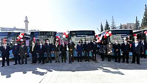 Konfor ve güvenlik donanımlarıyla Türkiye’de tek olan araçlarımız şehrimize hayırlı olsun 