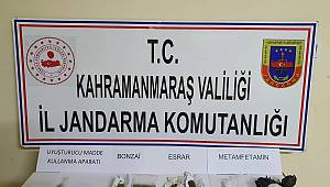 Pazarcık’ta uyuşturucu operasyonu 
