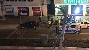 Alkollü sürücüye biber gazlı müdahale 