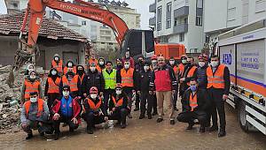 Arama Kurtarma Eğitimleri ve Tatbikatı Pazarcık'ta gerçekleştirildi