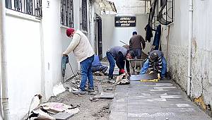 Dulkadiroğlu’nda bazalt ve parke çalışmaları sürüyor