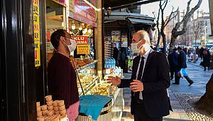 Dulkadiroğlu zabıta ekiplerinden esnaf denetimi