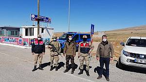 Elbistan’da usulsüz avlanan 2 avcı yakalandı 