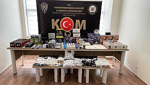 Kaçak cep telefonu aksesuarlarına el konuldu 
