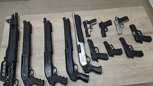 Kahramanmaraş’ta 1 ayda 62 silah ele geçirildi 