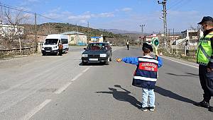 Kahramanmaraş’ta en tatlı trafik denetimi yapıldı 