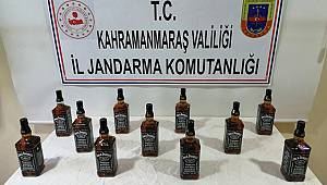Kahramanmaraş’ta kaçak alkol ele geçirildi 
