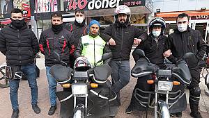 Moto kuryeler diğer insanlardan anlayış istedi 