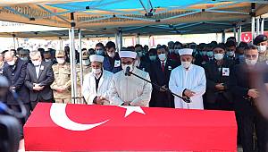 Şehidimizi son yolculuğuna uğurladık 