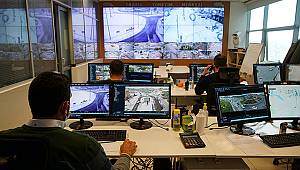 ‘Şehrin Gözleri’ Yağışlarda İş Başında