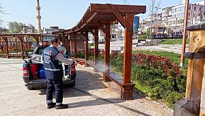 Büyükşehir Dezenfekte Çalışmalarını Sürdürüyor 