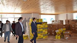 Çağlayancerit’te, Aşevi ve Sosyal Market Açılışı Yapıldı 