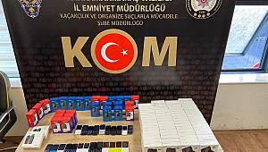 Emniyetten Kaçak Cep Telefonu Operasyonu 