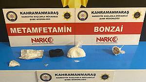 Kahramanmaraş’ta uyuşturucu satıcısı 3 kişi tutuklandı 