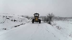 Karla Mücadele Ekipleri Görev Başında 