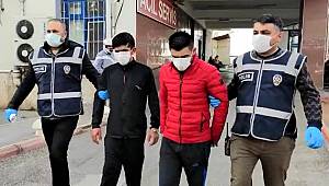 Öğrenci yurdunun musluklarını çalan 2 kişi tutuklandı