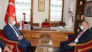 Vali Coşkun, MÜSİAD Kahramanmaraş Şubesi’ni Ziyaret Etti 