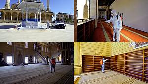 Camiler Bayram Namazına Hazır