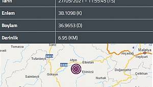 Göksun’da peş peşe deprem 