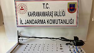 Kahramanmaraş'ta 45 tarihi eser ele geçirildi 