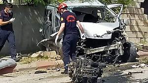 Kahramanmaraş’ta freni patlayan kamyon 3 araca çarptı 