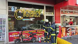 Kahramanmaraş'ta iş yerinde çıkan yangın söndürüldü 