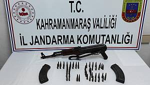 Kahramanmaraş’ta uzun namlulu silah ele geçirildi