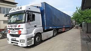 Kahramanmaraş’tan Suriye’ye 5 tır yardım sevkiyatı 
