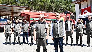 Kahramanmaraş Orman Bölge Müdürlüğü ekipleri yangın söndürme tatbikatı yaptı