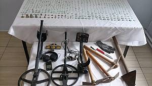 Kahramanmaraş'ta defineci operasyonu: 2 gözaltı 